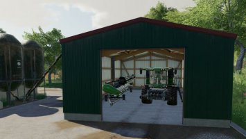 Hall With Gate v1.1 FS19