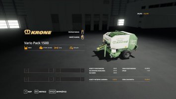 Krone VarioPack 1500 FS19