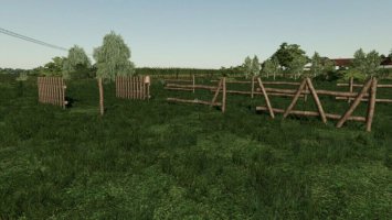 Old Wooden Fence v1.2 FS19