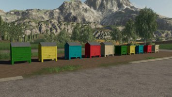 Packung Bienenstöcke fs19