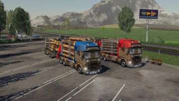 Scania R730S Timber Truck FS19