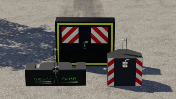 Selfmade Weight Pack 800kg-2500kg fs19