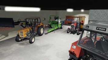 Cowshed With Garage FS19