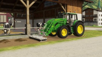 Fliegl Pallet Fork And Brush FS19