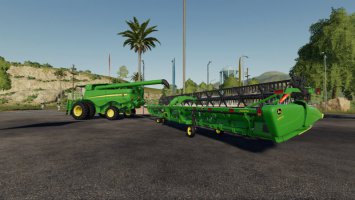 John Deere Draper 645 FD