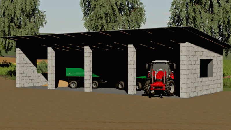 Medium Garage Fs19 Mod Mod For Farming Simulator 19 Ls Portal 6143