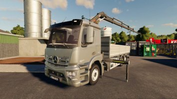 Mercedes Antos With Crane fs19