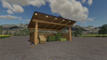 Mini Log Barn fs19