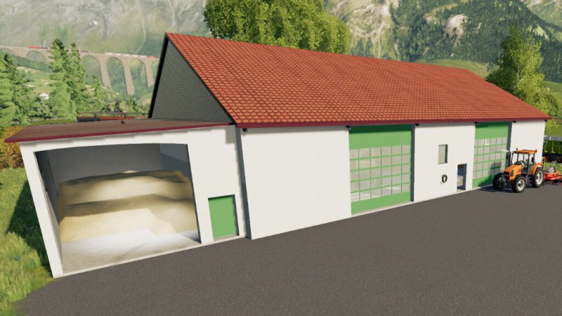 Moderne Halle Mit Anbau Fs19 Mod Mod For Landwirtschafts Simulator 19 Ls Portal 2371