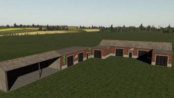 Gebäudepack Aus Roten Ziegelsteinen fs19