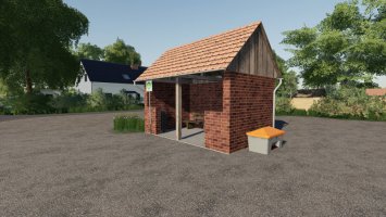 Rural Bus Stop (Prefab) fs19