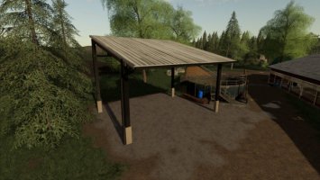 Small Open Shed fs19