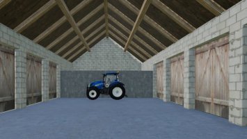 Large Barn 3D Model FS19