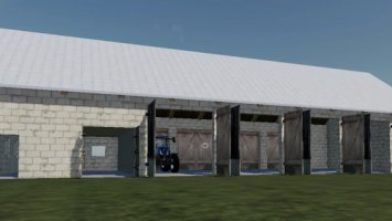 Large Barn 3D Model