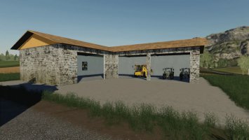 Machine Hall With Workshop FS19