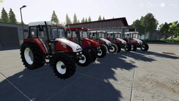 Steyr and Case Pack incl. Steyr 968 FS19