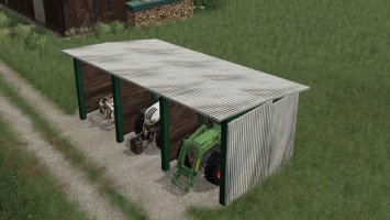 Wellblechhalle FS19