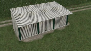 Wellblechhalle FS19