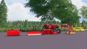 AGM Front Loader And BigBags Pack fs19