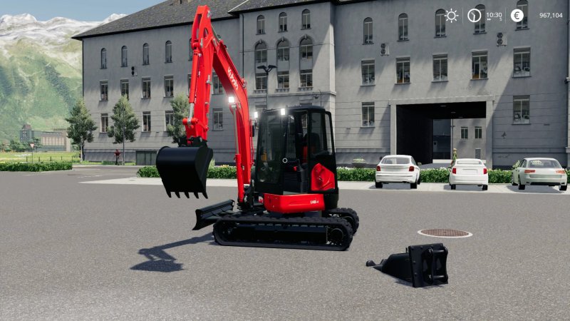 Kubota U48 4 Fs19 Mod Mod For Landwirtschafts Simulator 19 Ls Portal