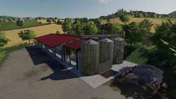 Getreidegebäude Mit Silo fs19