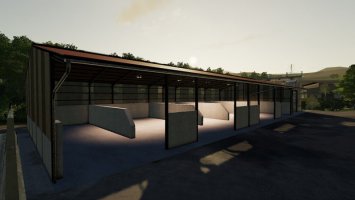 Getreidegebäude Mit Silo FS19