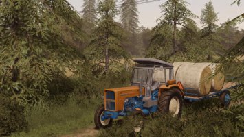 Old Bale Trailer FS19