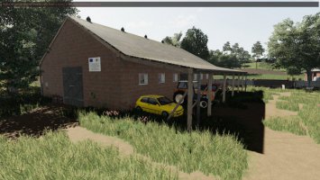 Pack Of Old Medium Cowshed With Pasture FS19