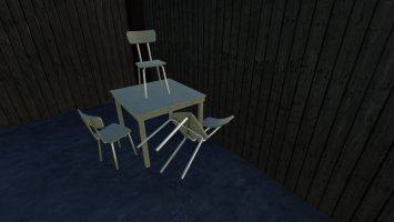 Package With Tables And Chairs (Prefab) FS19