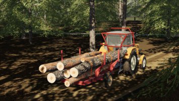 Selbstgebauter Waldanhänger v1.0.0.1 FS19