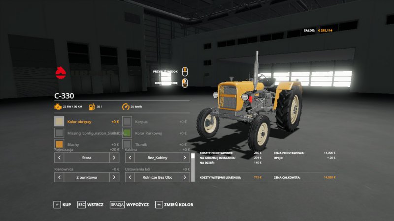 Ursus C 330 V11 Fs19 Mod Mod For Farming Simulator 19 Ls Portal 8345
