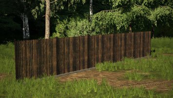 Wooden Fence 2 Meters Pack FS19