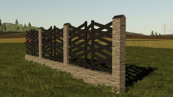 A Pack Of Modern Metal Fences FS19