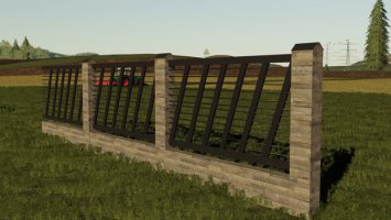 A Pack Of Modern Metal Fences FS19