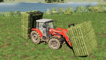 CNG Bale Fork Pack FS19