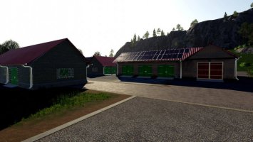 Garage Pack With Solar Panels FS19