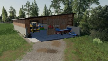 Silo Hall With Roof FS19