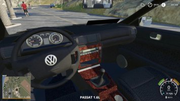 Volkswagen Passat B5 Black FS19