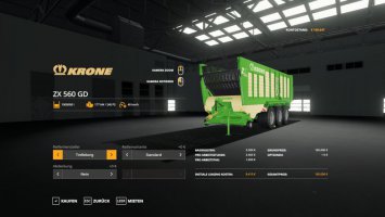 FS19 Krone zx560GD FS19