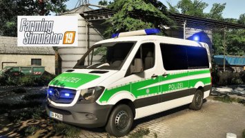 Mercedes Benz sprinter Polizei Bayern FS19