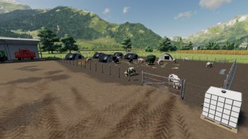Pig Field With Pig Sty FS19
