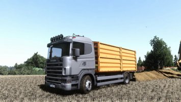Scania 124 R Grain/Overloader FS19