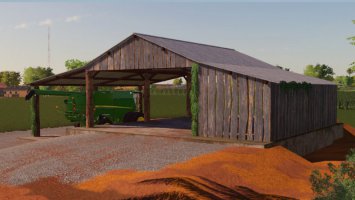 Shed Wood Old FS19