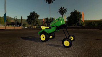 Squatted Lawn Mower fs19