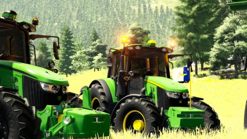 John Deere 6m Small Fs19 Mod Mod For Farming Simulator 19 Ls Portal 4070