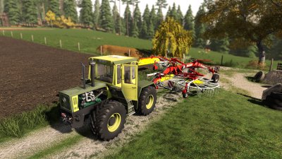 MB Trac 1800 intercooler v3 - FS19 Mod, Mod for Farming Simulator 19