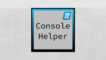 Console Helper v1.0.0.1 FS22