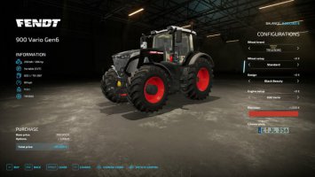 Fendt Vario 900 Selectable design v1.0.0.1