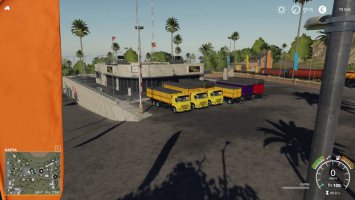 Kamaz 65117 with trailer fs19