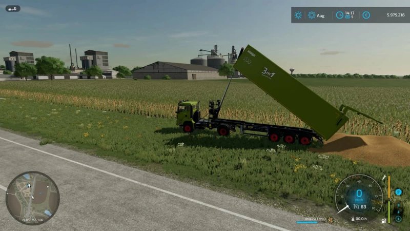 Krampe semi-trailer v1.1 - FS22 Mod, Mod for Farming Simulator 22
